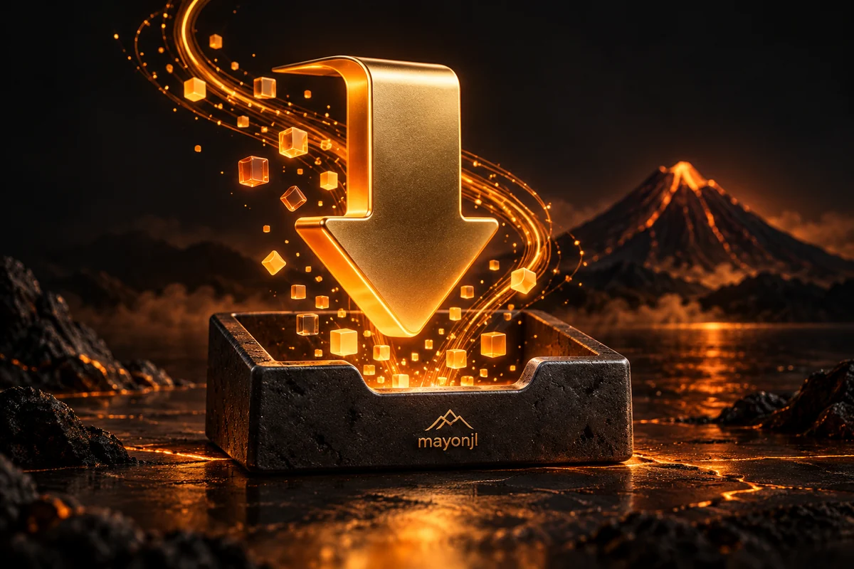 Download — mayonjl orange and gold illustration